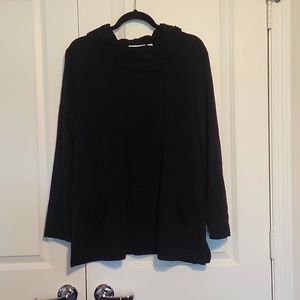 Susan Graver XL Black sweatshirt